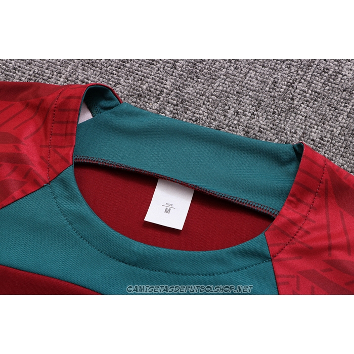 Chandal del Portugal 22-23 Manga Corta Rojo